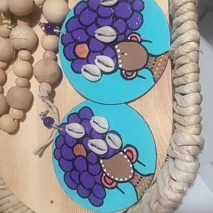 Handpainted Earrings